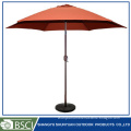 aluminum market rust polyester patio umbrella